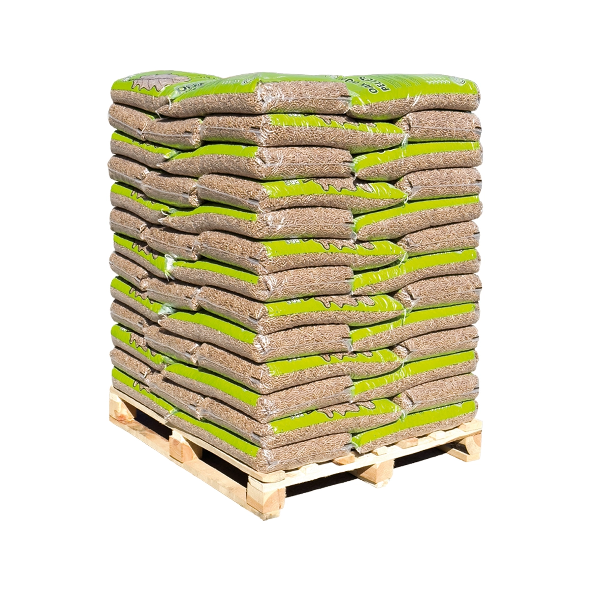 Edwood_Hartholtpellets Holzbrx Eichenpellets 975 kg (65 x 15 kg) – Image 1