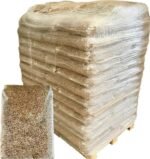 PINI Eichenholzpellets 1020 kg (68 x 15 kg) – Premium Hartholzpellets 6 mm