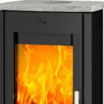 Fireplace Tuvalu Speckstein – Kaminofen mit 6,5 kW und eleganter Speckstein-Abdeckung – Image 3