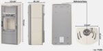 Hark Opera-B Kachel Kaminofen 7 kW Creme – Image 4