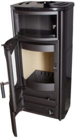Hark Opera-B Kachel Kaminofen 7 kW Meteor-Schwarz – Image 9