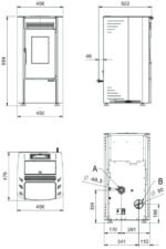 La Nordica Extraflame Ketty 5.0 6,5 kW Weiß – Kompakter Pelletofen mit hoher Effizienz – Image 7