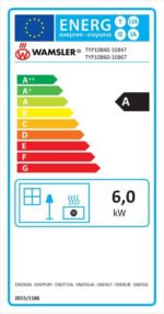 Wamsler Yuna Kaminofen 6 kW Stahl Naturstein – Image 8
